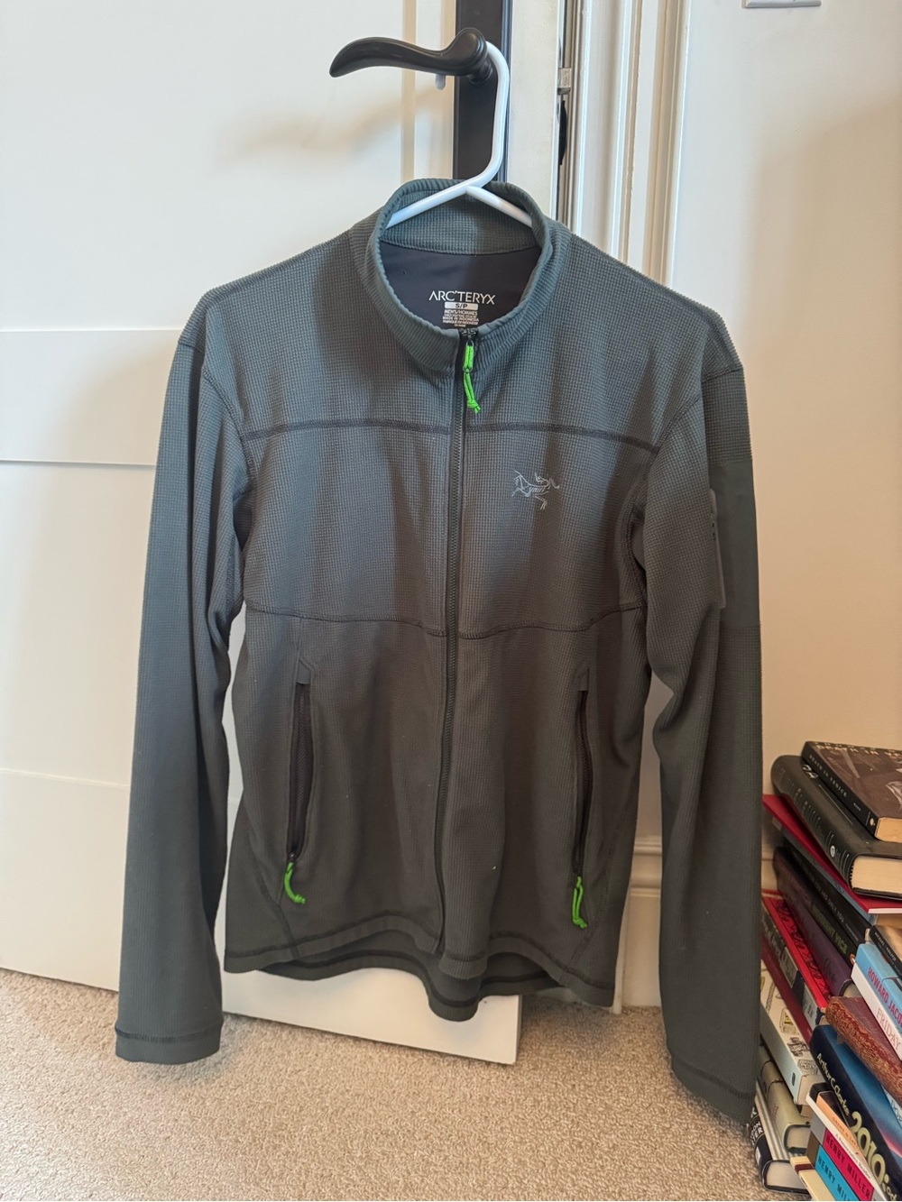 Arc'teryx Men's green Full-Zip Fleece Jacket